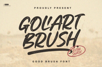 brush font