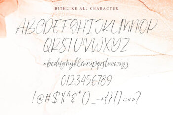 Modern Handwritten Font