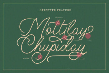 monoline script font