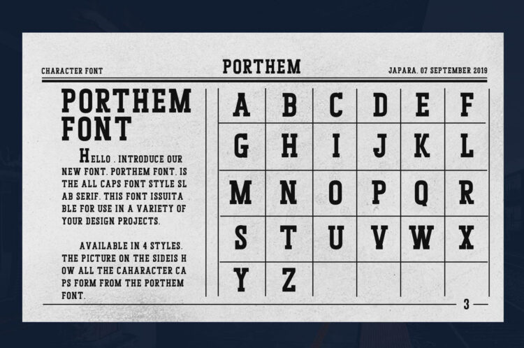 Slab Serif Font